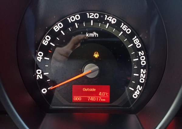 Kia Sportage cena 66500 przebieg: 74000, rok produkcji 2014 z Chrzanów małe 631